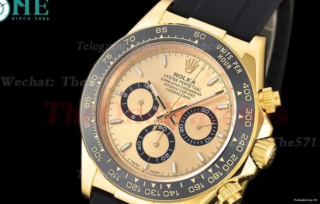 Gold Dia GDF RU Daytona YG 40mm A3836 0514